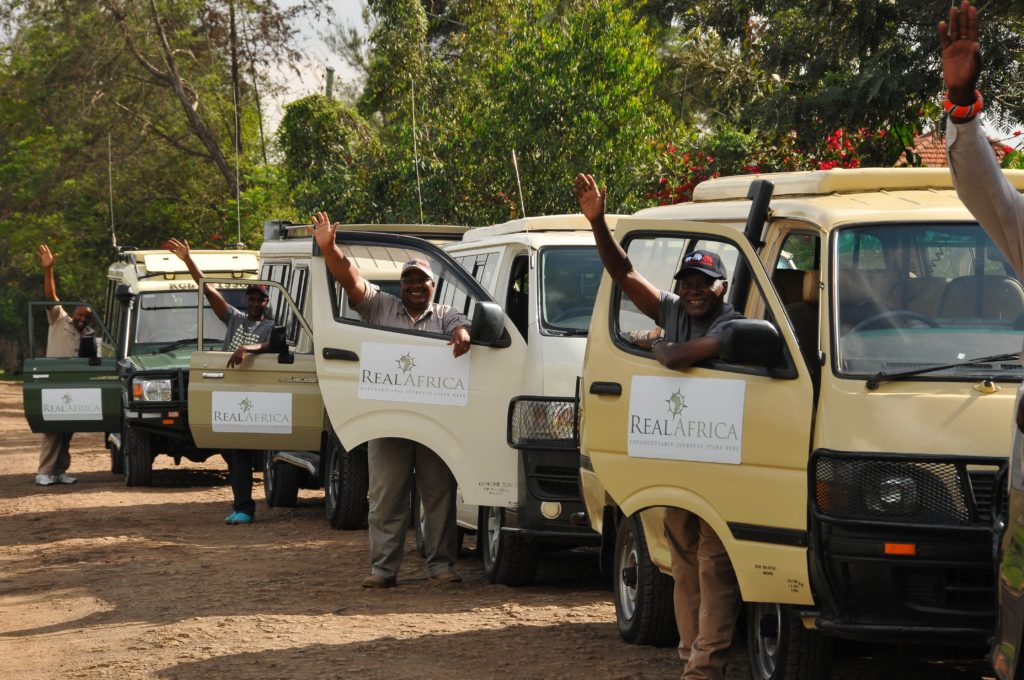 Real Africa guides and vehicles in Kenya