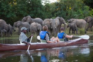 Canoeing the Chanel